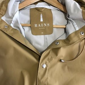 Unisex Rains Long Rain Jacket